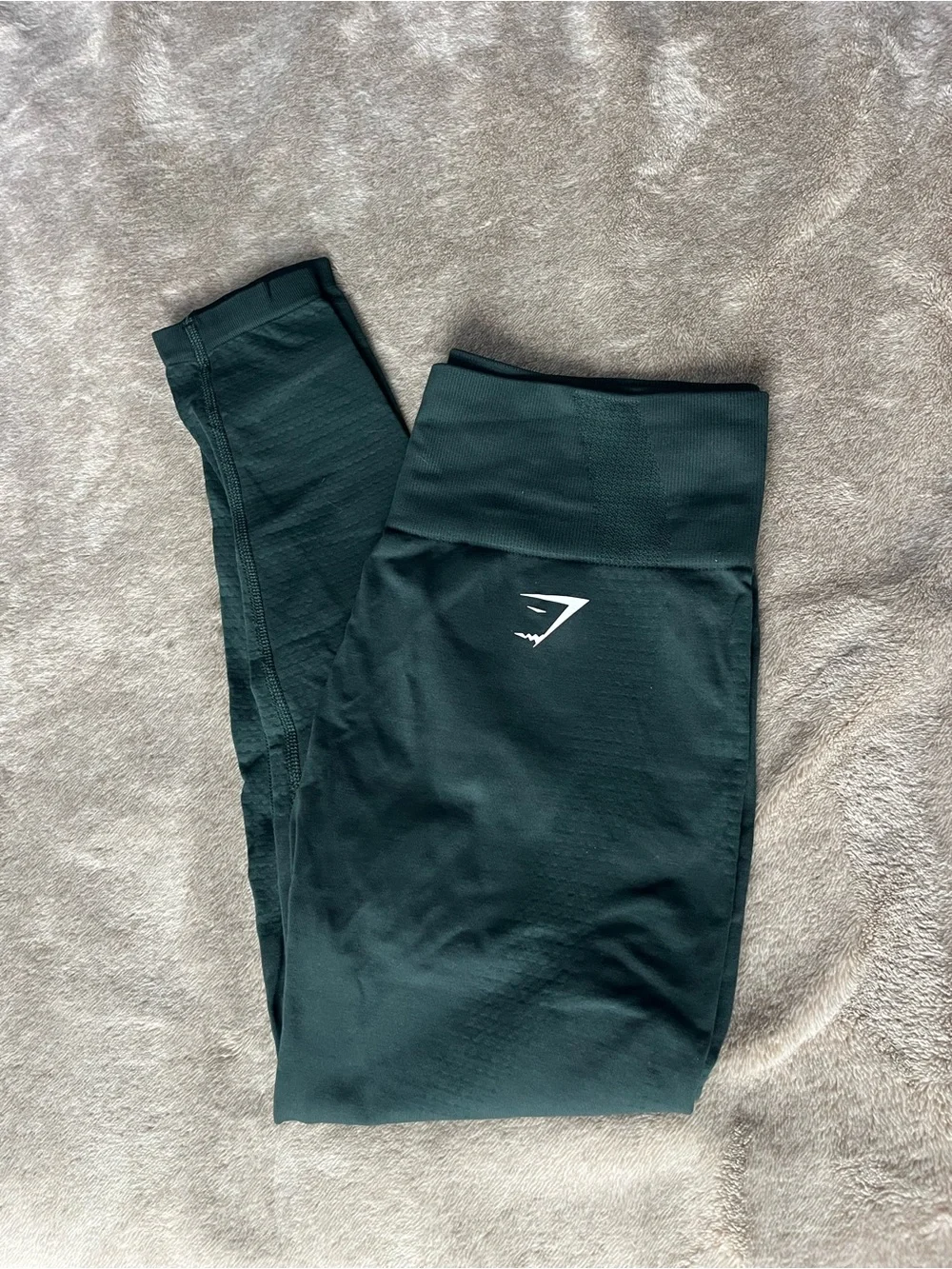 Gymshark Seamless Leggings in Dark Green